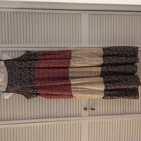 Shein Fit+ Multicolored Tiered Floral Maxi Dress - Picture 1 of 14